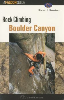 Paperback Rock Climbing Boulder Canyon Book