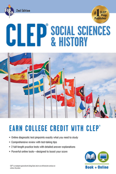 Paperback Clep(r) Social Sciences & History Book + Online, 2nd Ed. Book