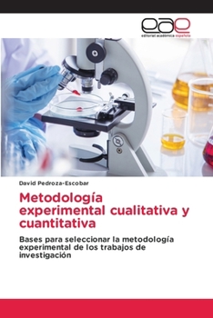 Paperback Metodología experimental cualitativa y cuantitativa [Spanish] Book