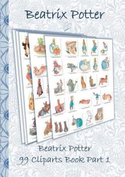 Paperback Beatrix Potter 99 Cliparts Book Part 1 ( Peter Rabbit ): Sticker, Icon, Clipart, Cliparts, download, Internet, Dropbox, Original, Children's books, ch Book