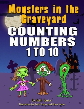 Paperback Monsters in the Graveyard. Counting 1 to 10 Book
