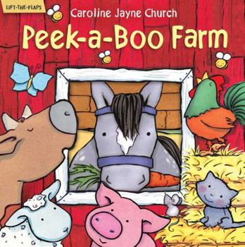 Hardcover Peek-A-Boo Farm Book