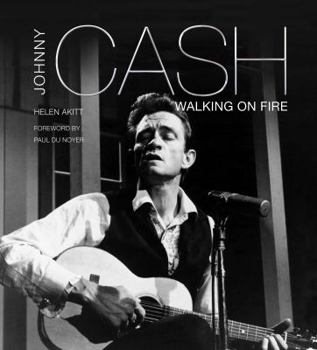Hardcover Johnny Cash: Walking on Fire Book