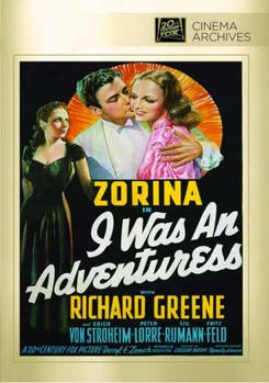 DVD I Was An Adventuress Book