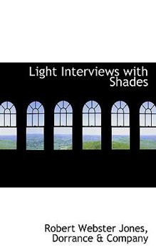 Paperback Light Interviews with Shades Book
