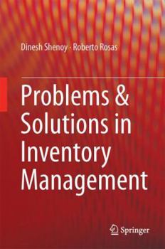 Hardcover Problems & Solutions in Inventory Management Book