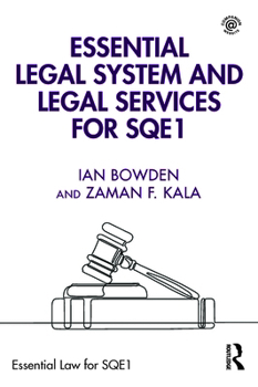 Paperback Essential Legal System and Legal Services for SQE1 Book
