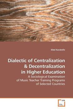 Paperback Dialectic of Centralization Book