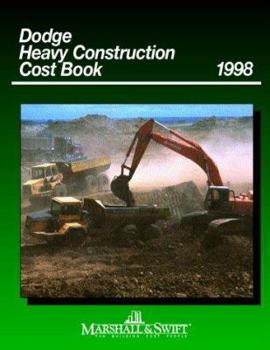 Paperback Dodge Heavy Construction Cost Book 1998 Book