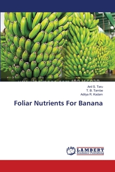 Paperback Foliar Nutrients For Banana Book