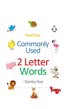 Paperback Read Easy Commonly Used 2 Letter Words: For Very Easy English Reading Book