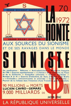 Paperback La honte sioniste [French] Book