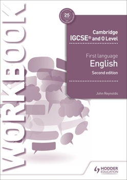 Paperback Cambridge Igcse First Language English Workbook 2nd Edition: Hodder Education Group Book