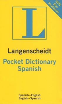 Langenscheidt's Pocket Spanish Dictionary - Book  of the Langenscheidt Pocket Dictionary