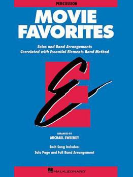 Paperback Essential Elements Movie Favorites: Percussion Book