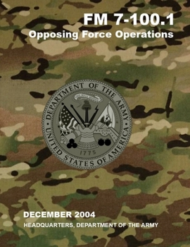 Paperback FM 7-100.1 Opposing Force Operations Book