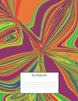 Paperback Notebook: 8.5 x 11 -150 Pages - One Subject - College Ruled Composition Notebook For Writing and Note Taking For Kids, Teens and Book