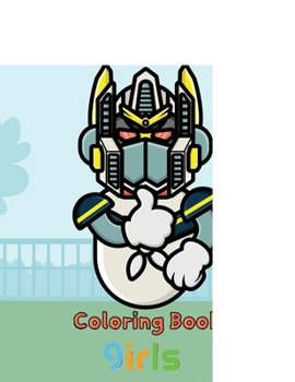 Paperback Creativity Robot Coloring Book girls: 8.5''x11''/robot coloring book