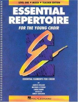 Spiral-bound Essential Repertoire for the Young Choir Mixed Voices Book