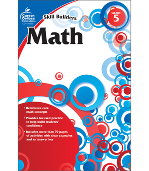 Paperback Math, Grade 5 Book