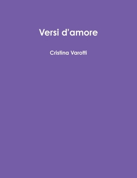 Paperback Versi d'amore [Italian] Book