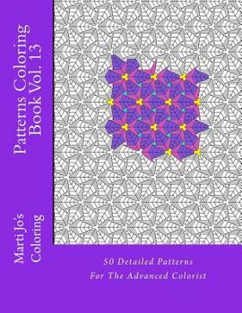 Paperback Patterns Coloring Book, Volume 13 Book