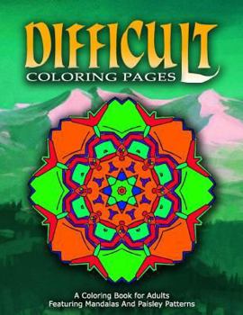 Difficult Coloring Pages - Vol.5: Coloring Pages for Girls