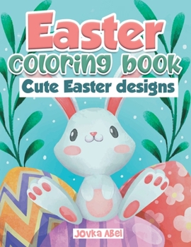 Paperback Easter Coloring book: cute Easter designs Book