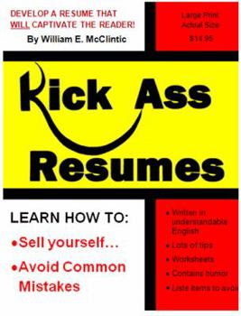 Paperback Kick Ass Resumes Book