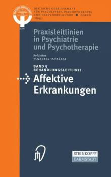 Paperback Behandlungsleitlinie Affektive Erkrankungen [German] Book