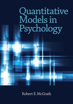 Hardcover Quantitative Models in Psychology Book