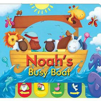 Hardcover Noah's Busy Boat. Juliet David Book