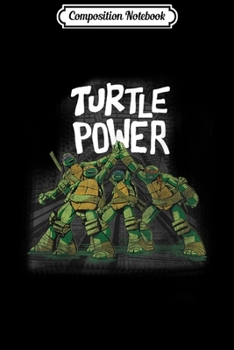 Composition Notebook: nage Mutant Ninja Turtles Power Stance  Journal/Notebook Blank Lined Ruled 6x9 100 Pages