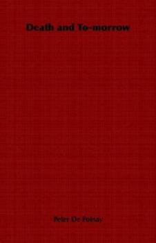 Paperback Death and To-Morrow Book
