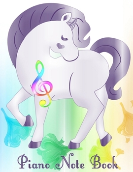 Piano Note Book: Kid's Blank Music Sheets For Piano (3 Staves Per Page)