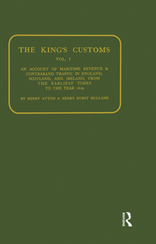 Paperback Kings Customs: An Account of Maritime Revenue and Conraband Traffic Book