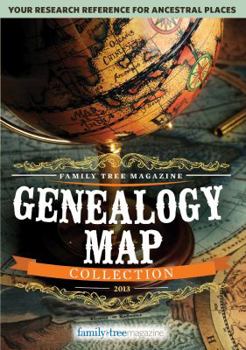 CD-ROM Family Tree Magazine Genealogy Map Collection Book