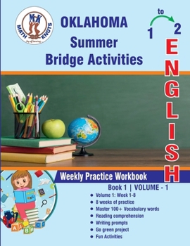 Paperback GRADE 1 TO 2 : OKLAHOMA Summer English Bridge Activities Book