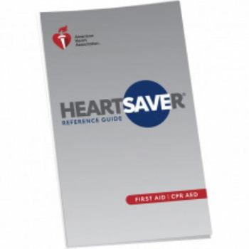 Pamphlet 2020 AHA Heartsaver First Aid CPR AED Reference Guide Book