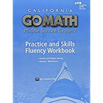 Paperback Practice Fluency Workbook Grade 7 Book