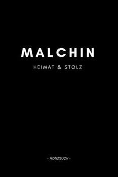 Malchin: Notizbuch, Notizblock, Journal, Notebook 120 Seiten A5 | Punktraster | Deine Stadt, Notizen, Geschichten (German Edition)