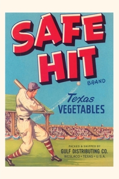 Paperback Vintage Journal Safe Hit Vegetable Crate Label Book