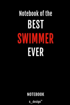 Notebook for Swimmers / Swimmer: awesome handy Note Book [120 blank lined ruled pages]