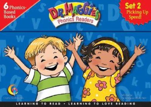 Paperback Dr Maggie's Phonics Readers, Set 2: Picking Up Speed! [With Parent Guide] Book