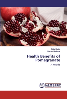 Paperback Health Benefits of Pomegranate Book