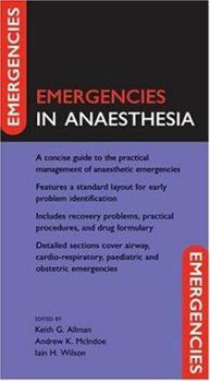 Flexibound Emergencies in Anaesthesia Book