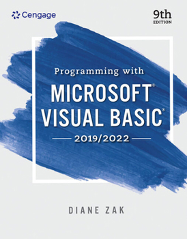 Paperback Programming with Microsoft Visual Basic 2019/2022 Book