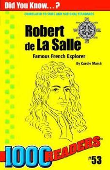 Paperback Robert de La Salle: Famous French Explorer Book