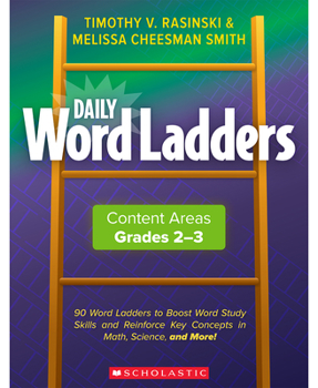 Paperback Daily Word Ladders: Content Areas, Grades 2-3 Book