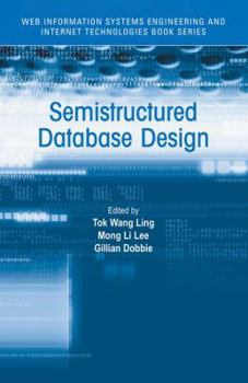 Hardcover Semistructured Database Design Book